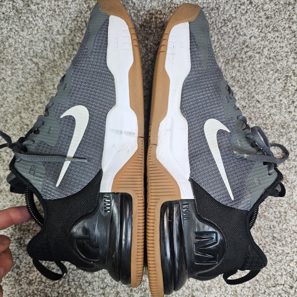 Nike Men's Air Max Alpha Trainer Size 10 Black, Gray, White - Picture 8 of 14